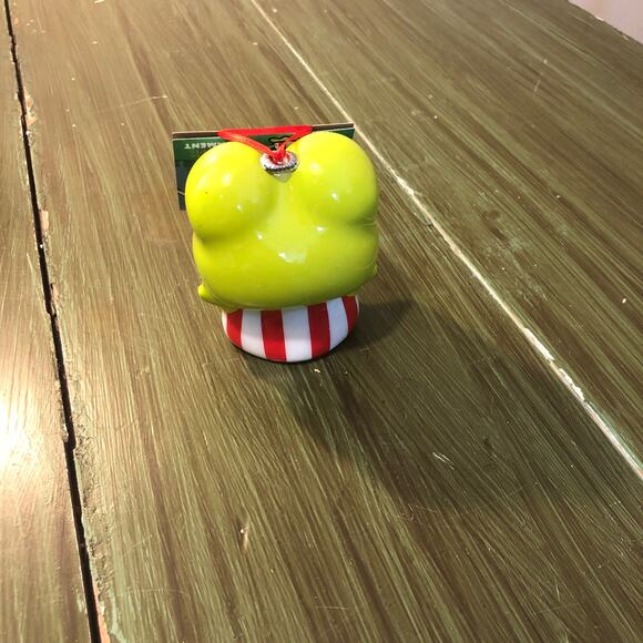 Hello Kitty And Friends Sanrio NEW Keroppi Ornament Shatterproof - Picture 2 of 4